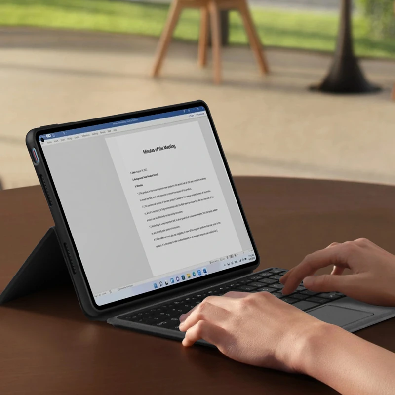 Huawei Mate Pro 11 2022 GOT-W29 11 "タブレット用のBluetoothキーボード付き保護ケース,タッチパッドケース,バックライト付き