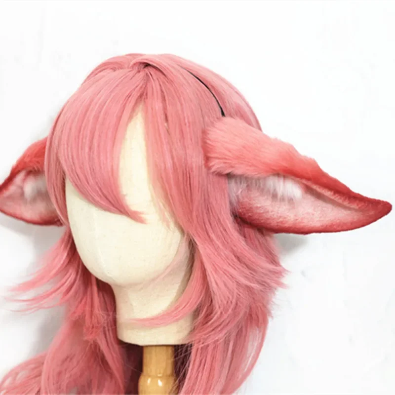 Handmade cosplay headwear, hair loops that simulate ears, girl's hair clips, Halloween wig accessories, novelty