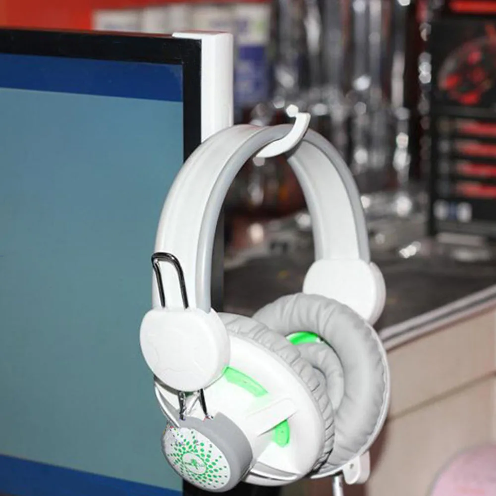 Gantungan Headphone, dudukan Monitor PC tahan lama Aksesori Headphone Headset 2 warna