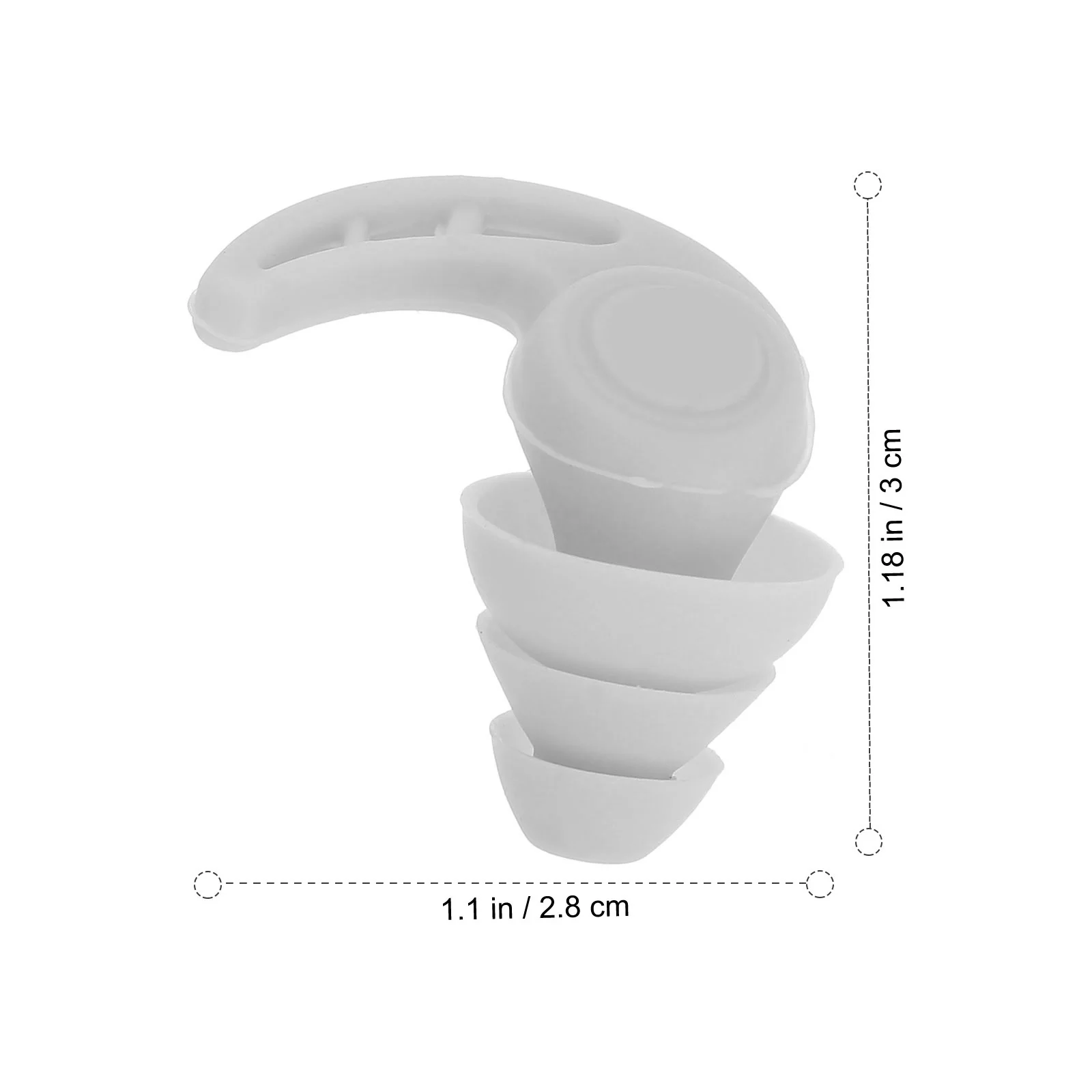 1 زوج عزل الصوت سدادات الحد من الضوضاء النوم سدادات المحمولة سيليكون الأذن المقابس مكافحة الضوضاء النوم اكسسوارات