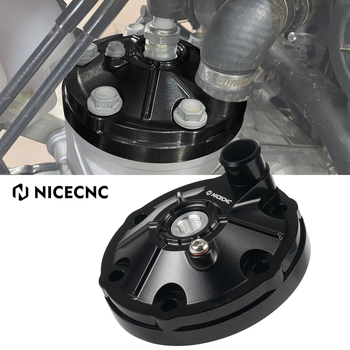 NICECNC For 2025 2024 KTM EXC 250 Husqvarna TE250 TE 250 GasGas EC250 EC 250 Motorcycle Engine Cylinder Head Top End Guard Cover