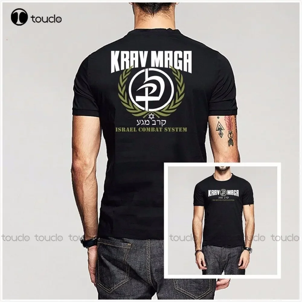 Krav Maga Israel Combat System Self Men'S Size T Shirts Cotton Tshirts For Women O-Neck Streetwear Oversized Xs-5Xl Printed Tee