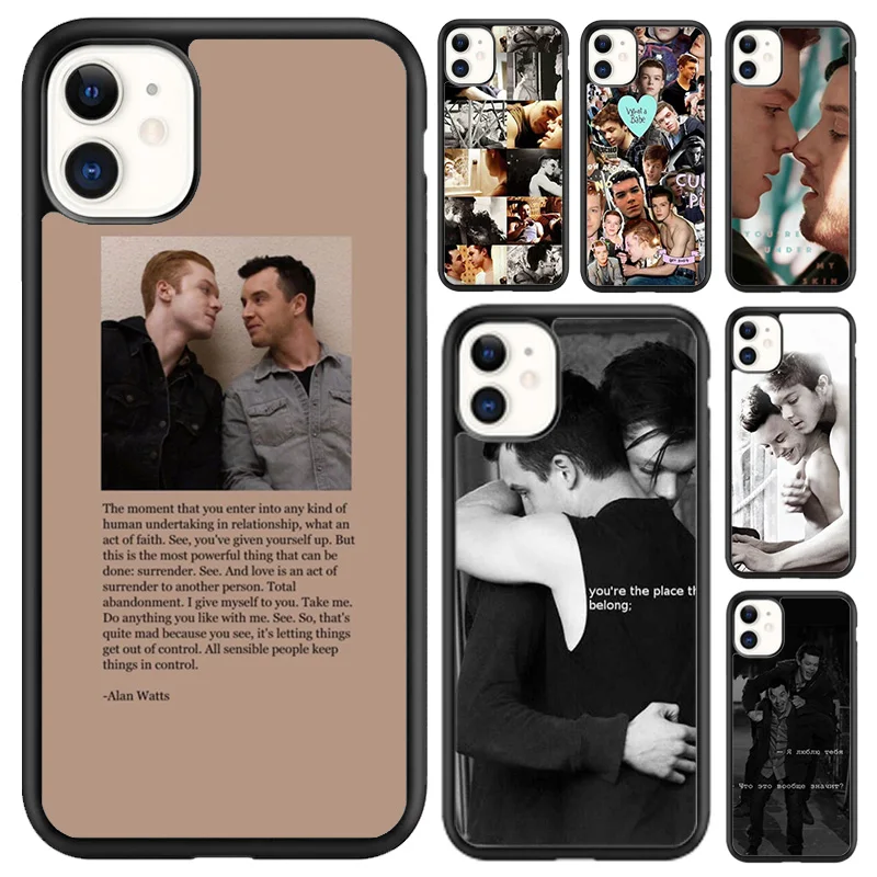 Gallavich Pride Love Ian Shameless Phone Case For iPhone 16 15 14 plus XR XS 11 12 13 pro max Shell Cover coque