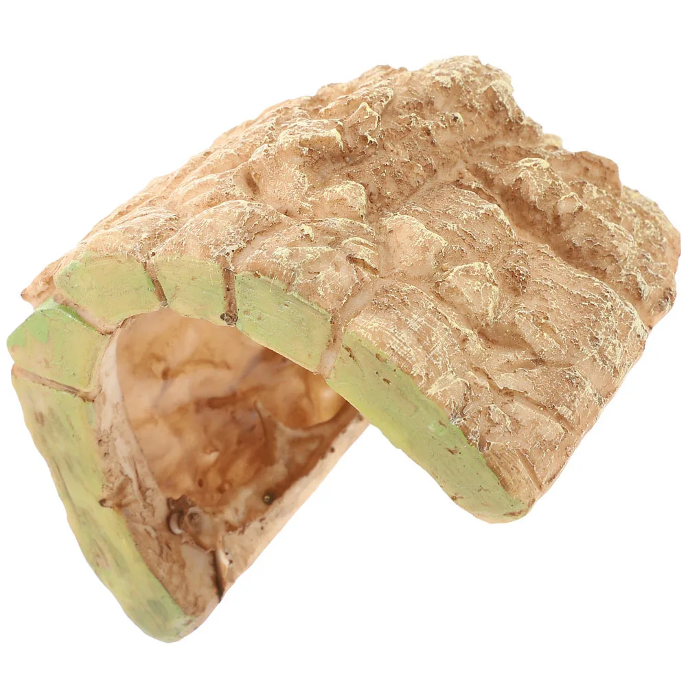 

Vivid Reptile Cave Resin Turtle Ramp Decorative Terrarium Accessory Suitable Lizards Spiders Hamsters Indoor Outdoor Use