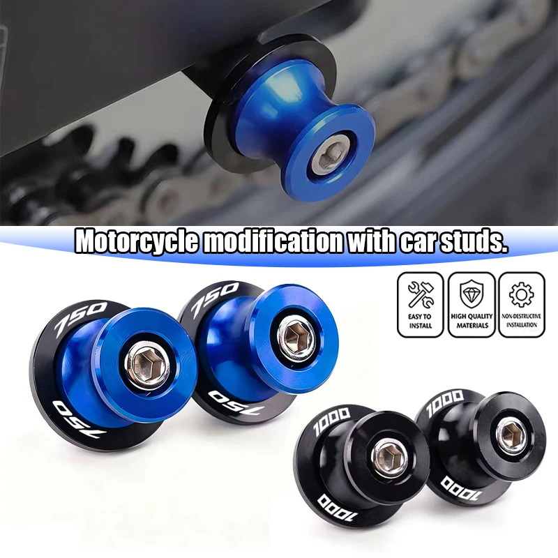 

For SU@&ZUKI GSXS 750 950 1000 GT 1000GT GSX-S GSXS750 GSXS950 GSXS1000 Motorcycle Accessories stand screw Swingarm Spool slider