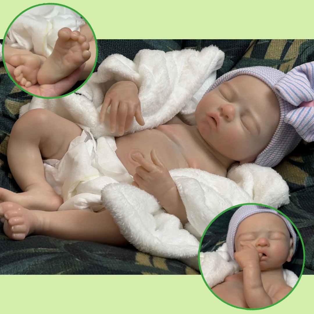 

42 см с открытым ртом и водонепроницаемой твердой силиконовой куклы Reborn Girl, окрашенная кожа, мягкая на ощупь кукла Bebe reborn tam silicon bebek