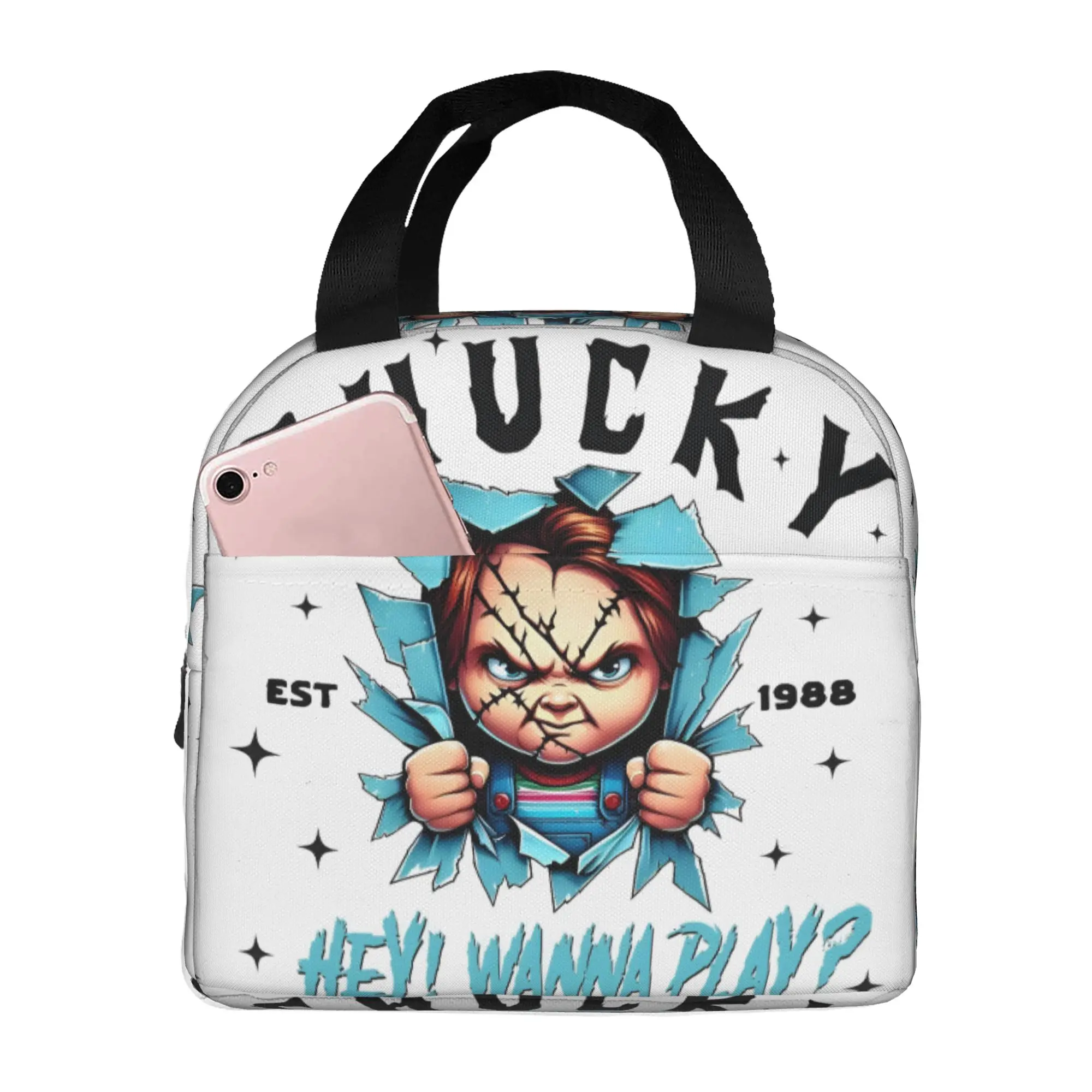 b-brides-of-chuckys-lancheiras-reutilizaveis-femininas-a-prova-de-vazamentos-com-desenhos-animados-bolsa-termica-isolada-para-alimentos-para-escritorio-e-trabalho