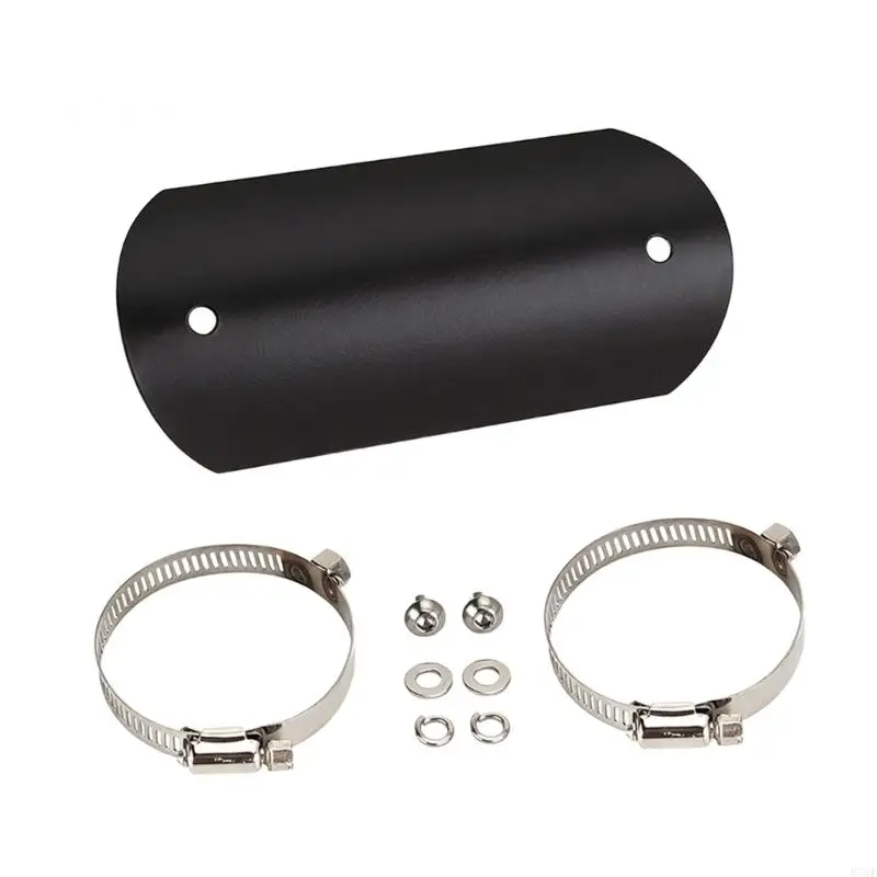 M76E Edelstahl-Motorrad-Auspuffrohrabdeckung für Mittelteil – Detail 7