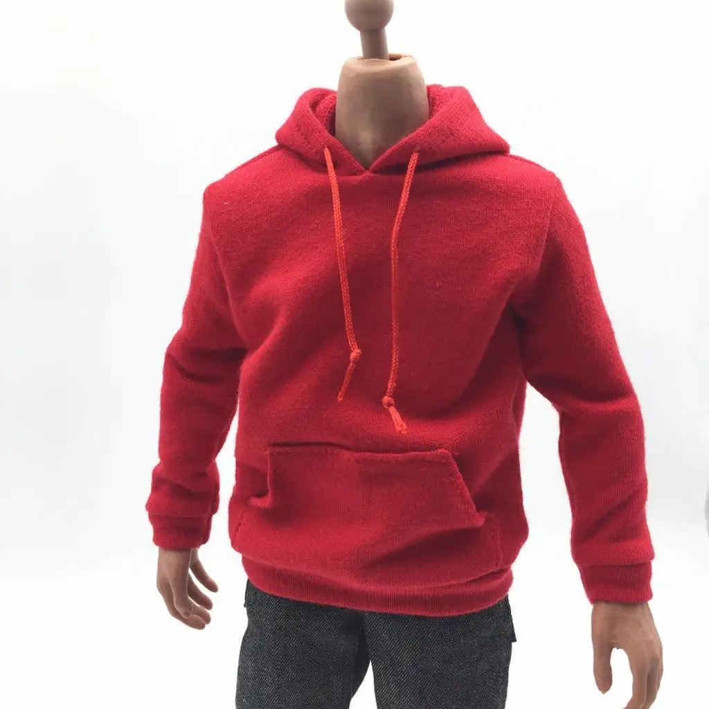 

1/6 Scale Mens Top Hoodie Sweatshirt Outfit for 12'' toys HT