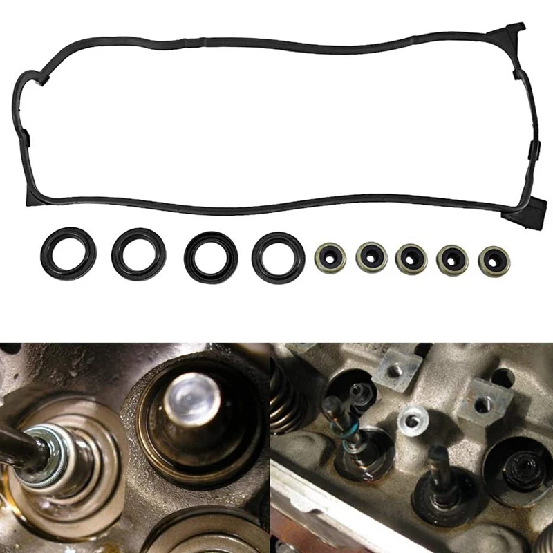 6X 12030-P2A-000 Valve Cover Gasket Kit Set For Honda Civic Del Sol