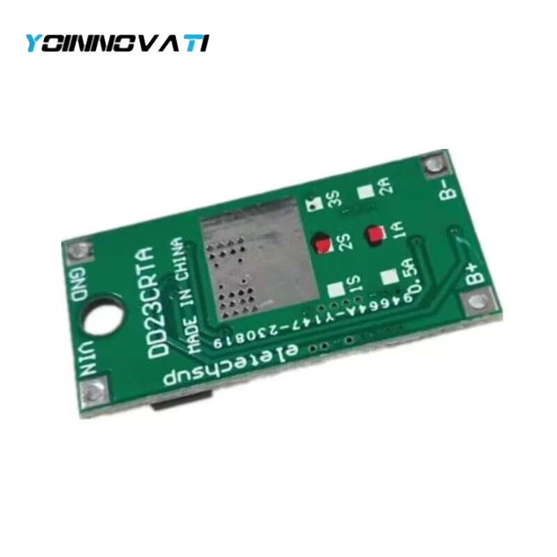 YT DD23CRTA DC 5-23V to 4.2V 8.4V 12.6V 1S 2S 3S Multi-Cell Li-Ion Lithium Battery Charger for Solar charging Portable device