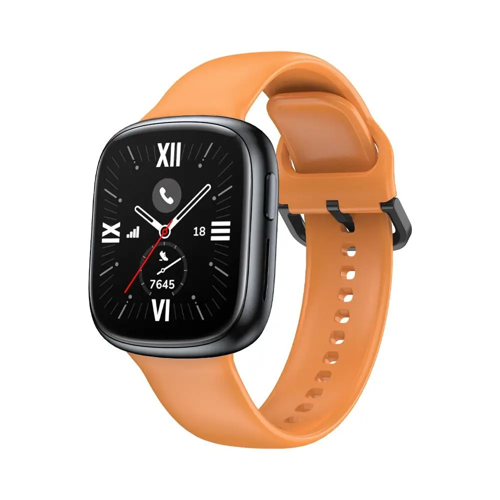 Pulseira de silicone macio novo relógio inteligente pulseira substituição alta qualidade pulseira relógio acessórios