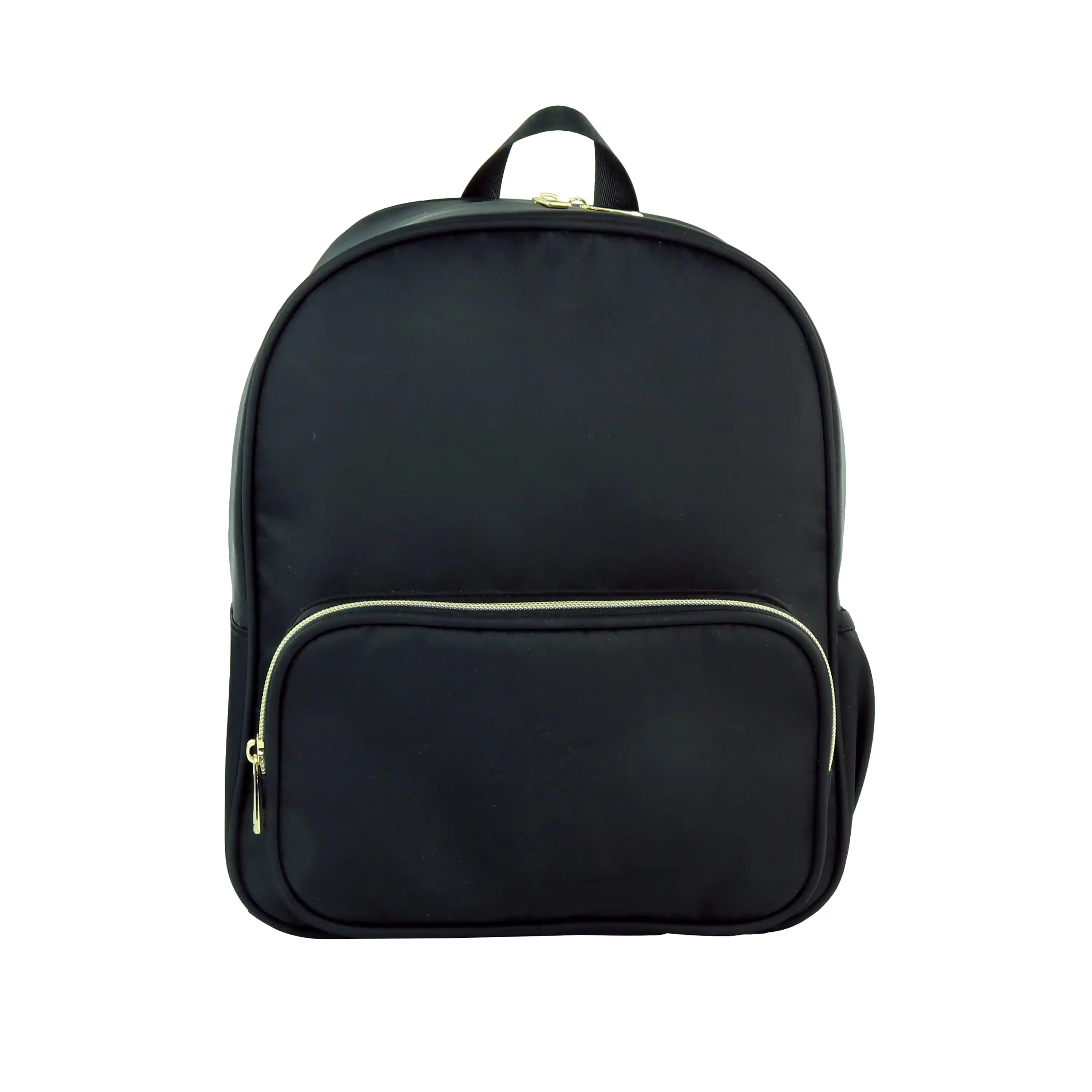 

Nylon Backpack, Customizable Travel Book Bag for Crafts, School, and Everyday Use, Black