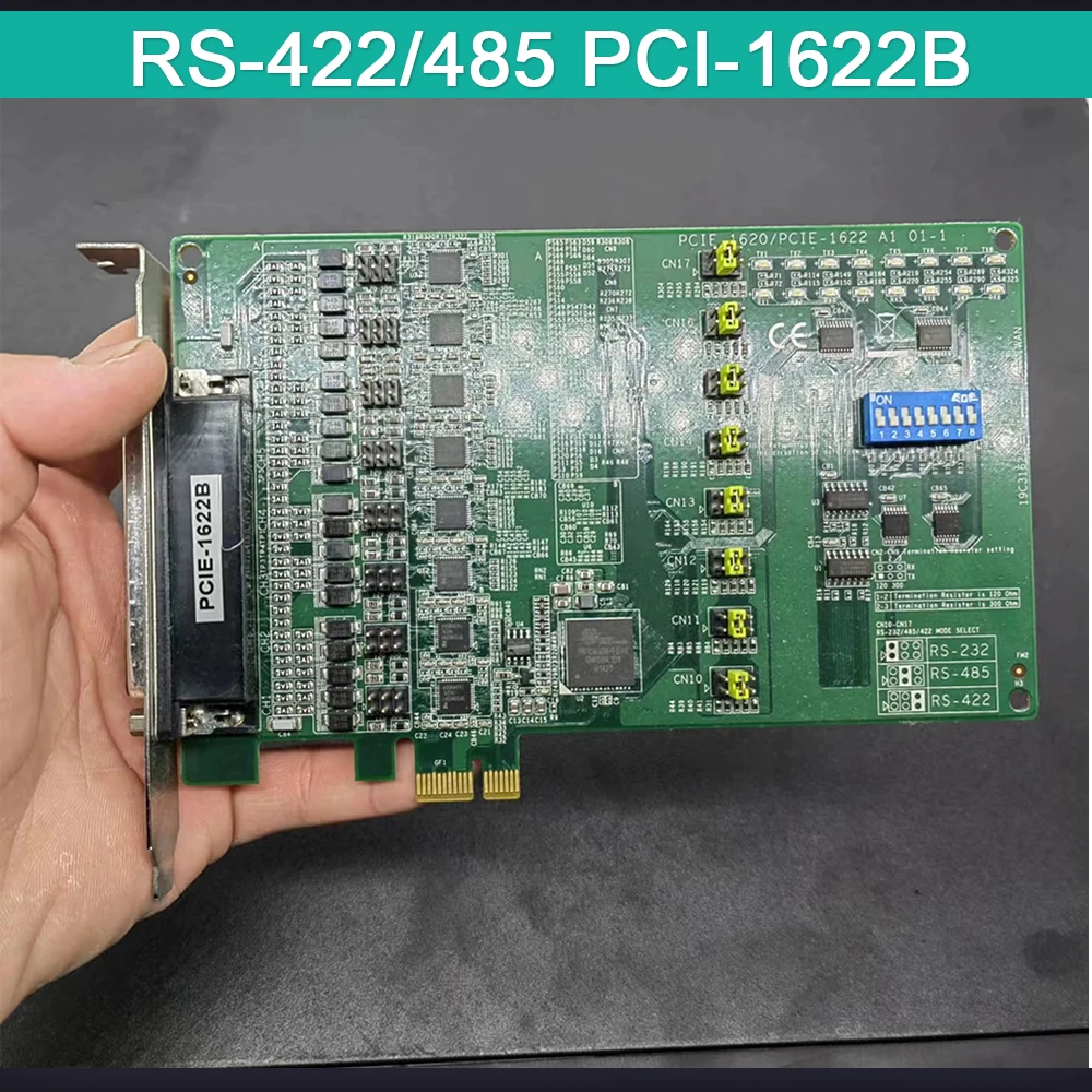 For Advantech Communication Acquisition Card 8-Port RS-422/485 PCI-1622B