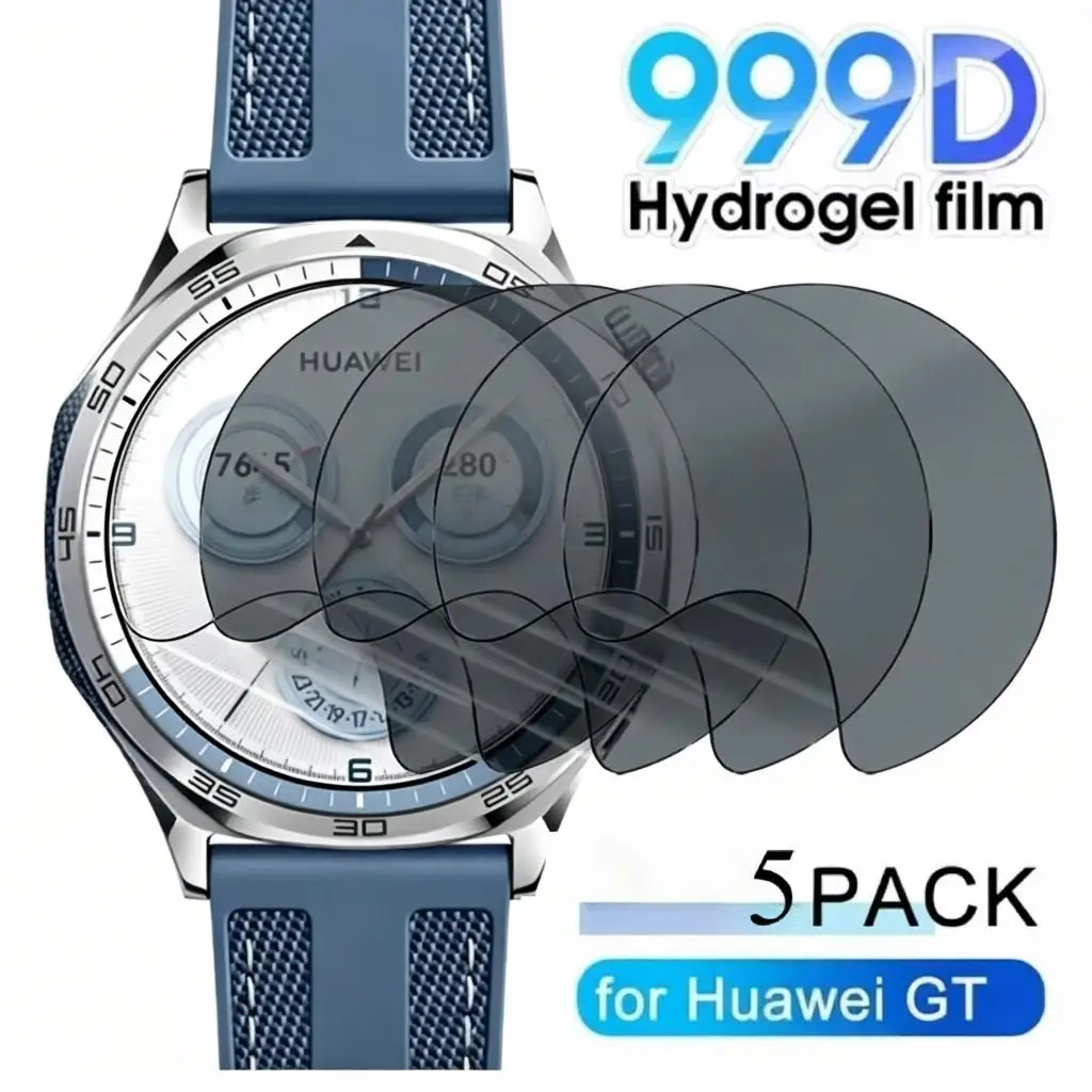 1-5Pcs Privacy Hydrogel Film For Huawei Watch Runner GT3 Pro GT 2E GT 2 46mm 42mm Screen Protector Protective Smart Watch Film
