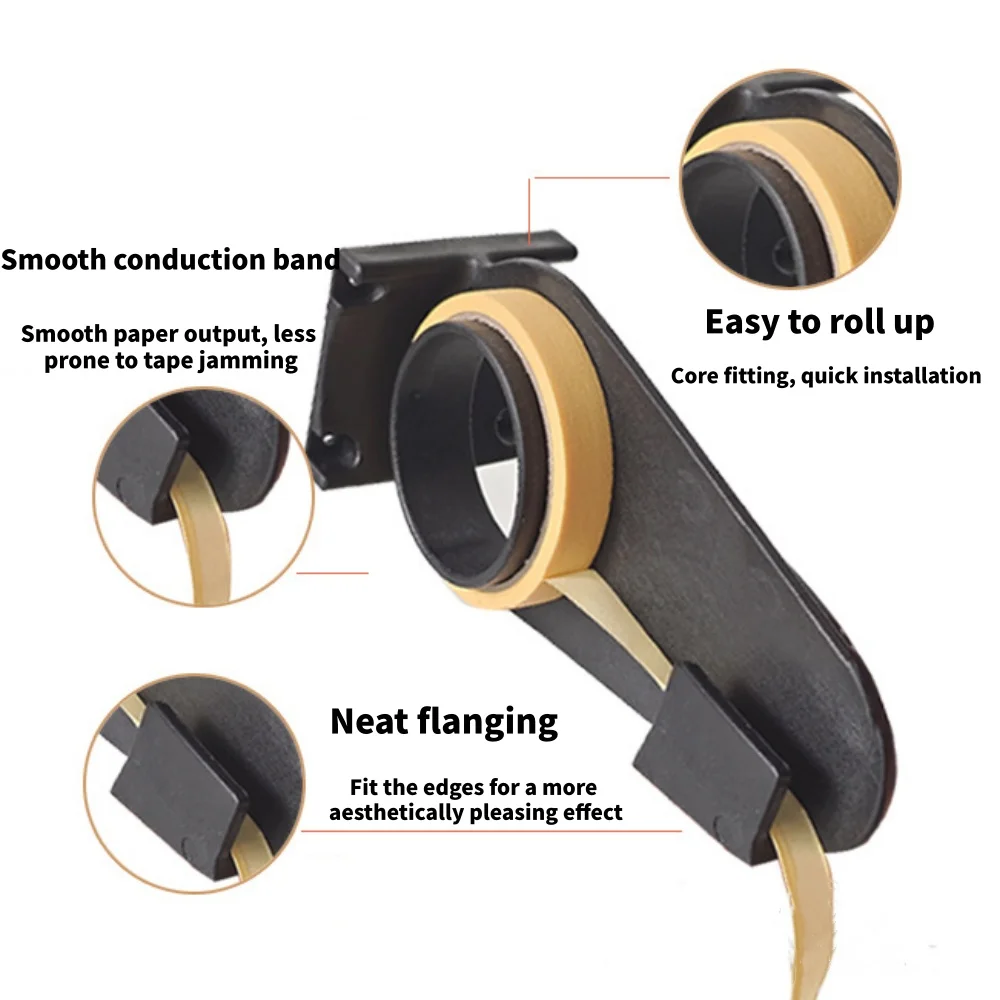 Automotive Paint Masking Tape Flanging Tool for Automotive Painting Scuff Spray Painting Masking Tape Folding Quick Dispenser view 4