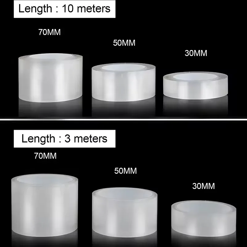 

Waterproof and Stain-Resistant single-sided Nano Tape: Easy Apply to Seal Pools, Kitchens, for Home & Restaurant Use