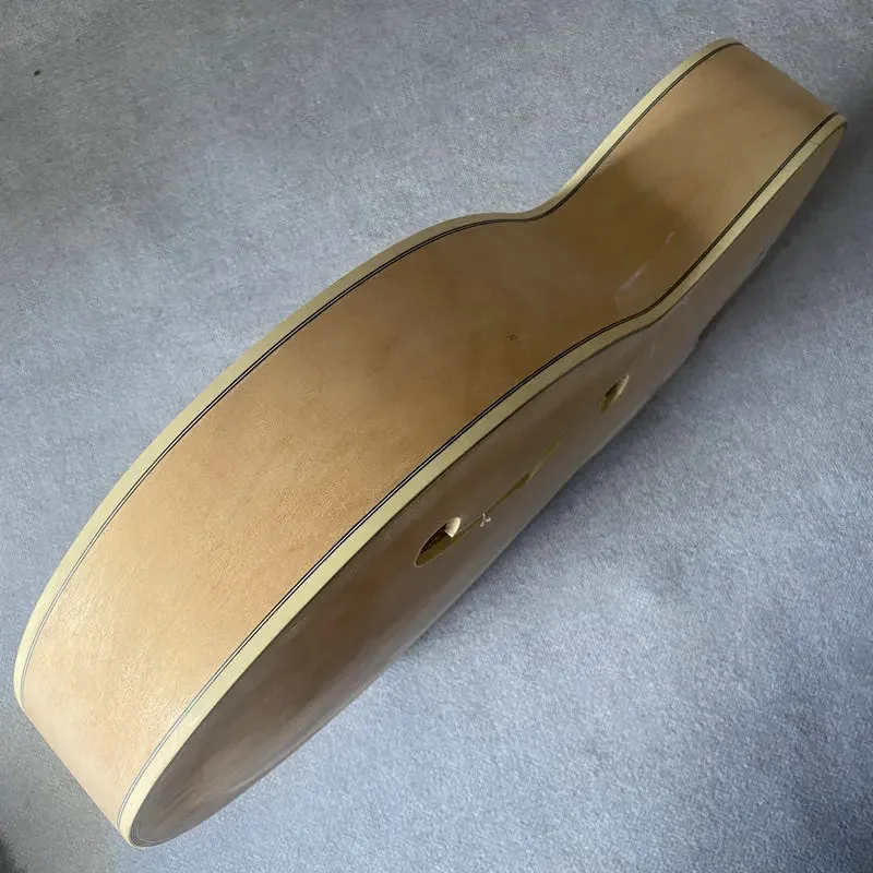 jB024 Unfinished Jazz Electric Cutaway Guitar Body Hollow Body Double F-hole Original&Genuine EPI DIY &Replace Part - view 6