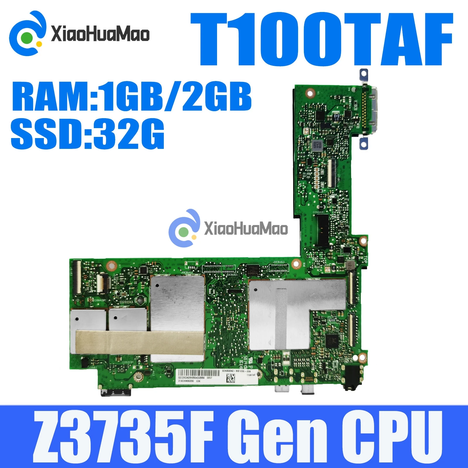 T100TAF dla płyty głównej tabletu ASUS Z3735F z procesorem 32GB-SSD 1GB 2GB-RAM płyta główna zintegrowane układy graficzne/discreteowe