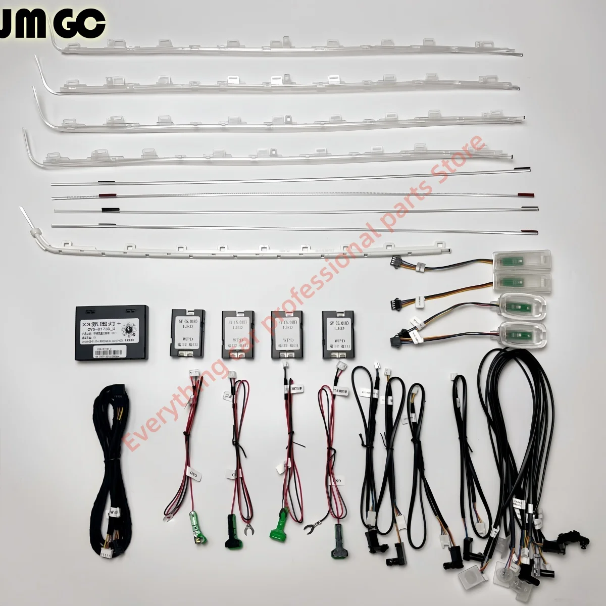 Automotive LED Ambient light suitable for BMW X3 G01 Door light guide strip Interior Atmosphere parts Screen control 11 colors