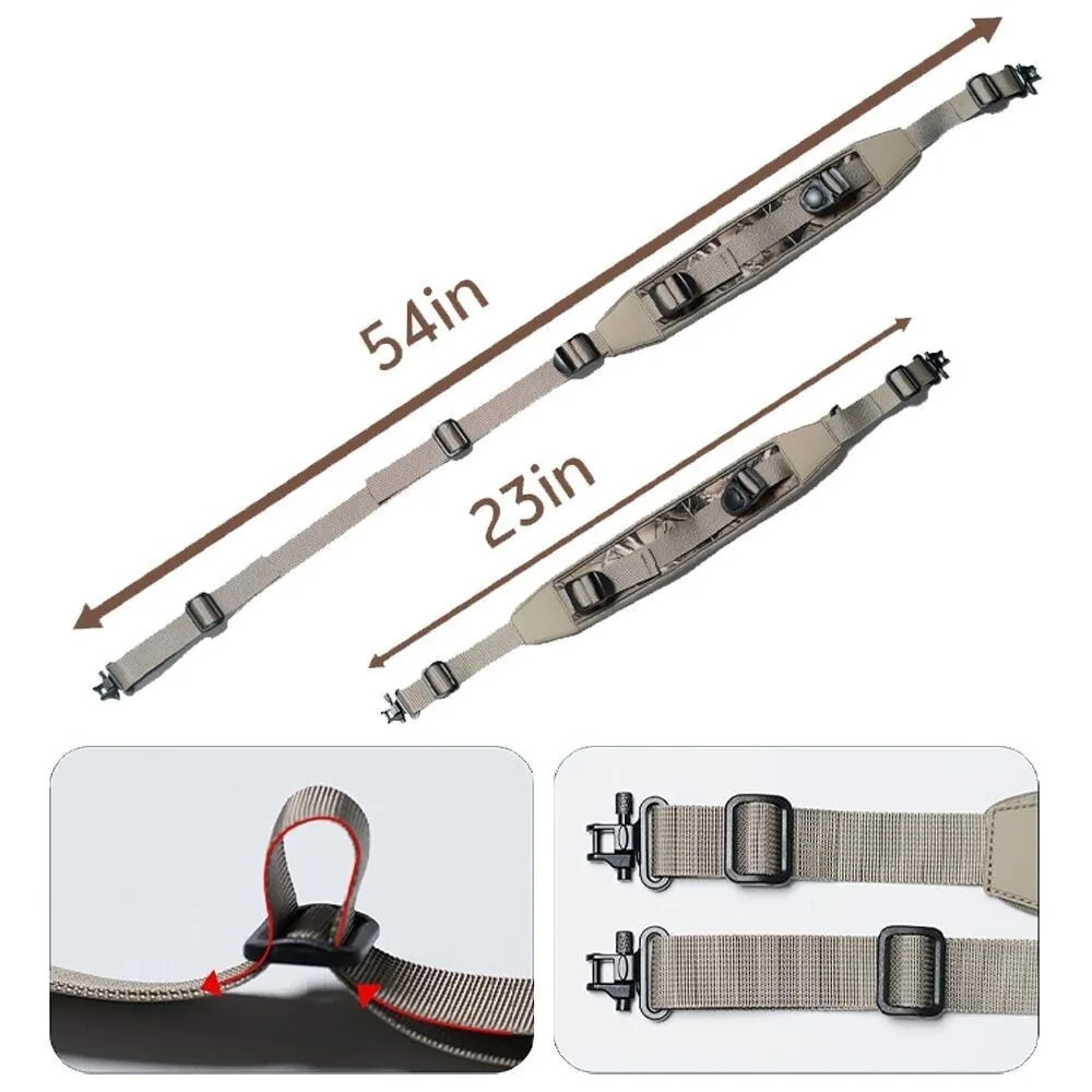 Estilingue de equipamento de mergulho tático ajustável ao ar livre estilingue espingarda sem arma