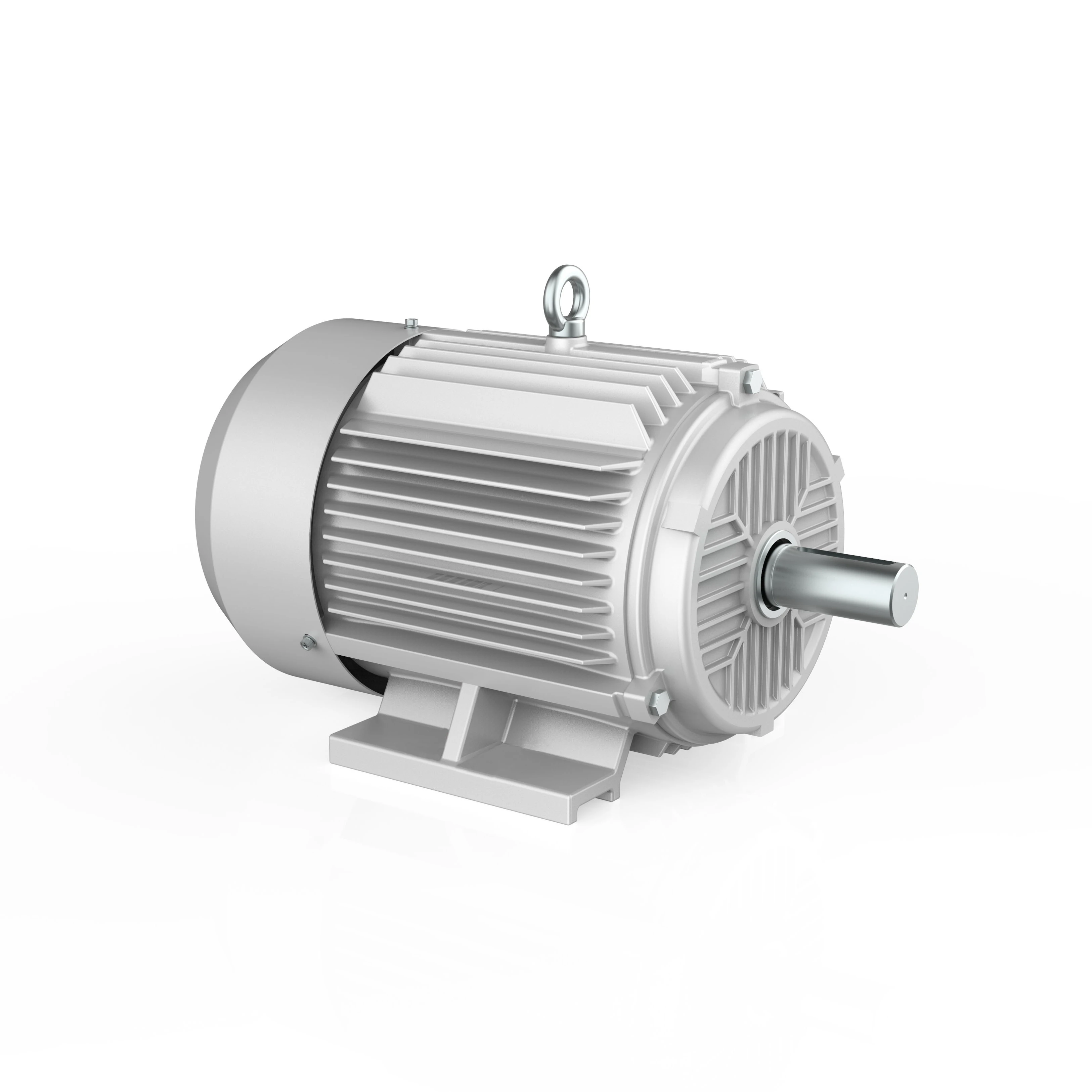 YE3-200L2-6 30hp 22KW Three-Phase AC Motor High Efficiency Low Noise Factory Outlet 50Hz Frequency 380V AC Voltage Enclosed