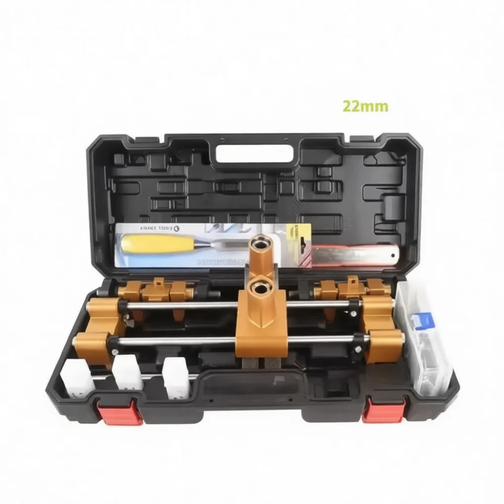 High Precision Door Lock Slotting Jig For Yanrui Woodworking Hole Opener Drill Attachment Professional Tool Kit