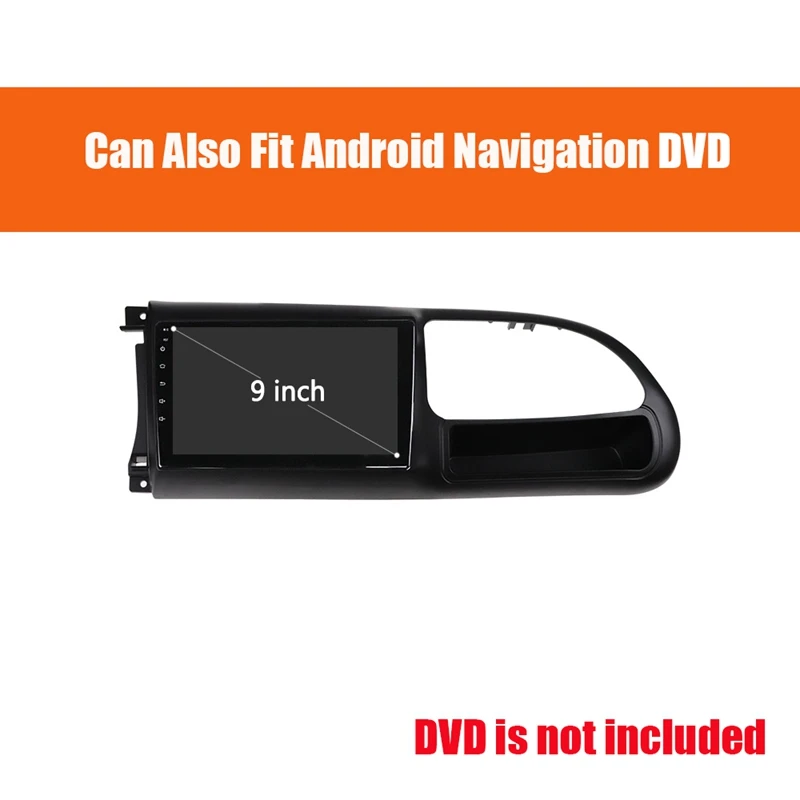 2Din Car CD Radio Stereo Fascia Panel Frame DVD Frame Panel Adaptor Fitting Kit for Ford Transit 2006-2013