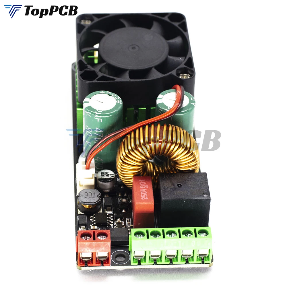 500W IRS2092S HIFI Digital Power Amplifier Board Class D Mono Audio Amplifier Moudle with Speaker Protection for Car Subwoofer