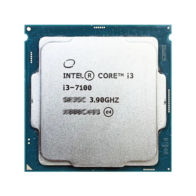 Intel Core i3 7100 Used i3-7100 3.9 GHz Dual-Core Quad-Thread CPU 3M 51W LGA 1151