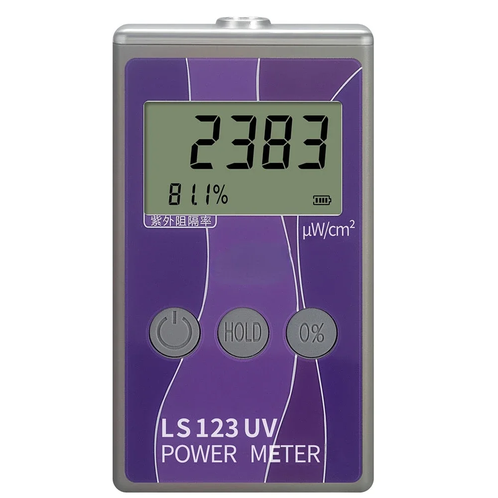 

Portable UV Meter LS123 Measure Ultraviolet Radiation Power Intensity Radiance Density Rejection Rate