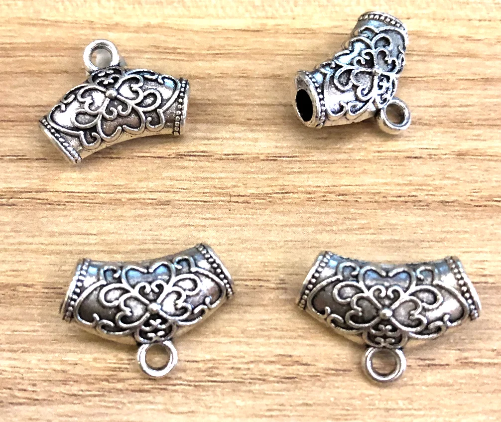 

10pcs 19*13mm handmade findings Vintage bead connector HW3930 Zinc alloy metal DIY accessories