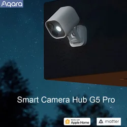 China Version Aqara G5 Pro Smart Camera Hub G5 Pro IP65 Waterproof Outdoor Camera Full Color Night VersionHomeKit Aqara Home APP