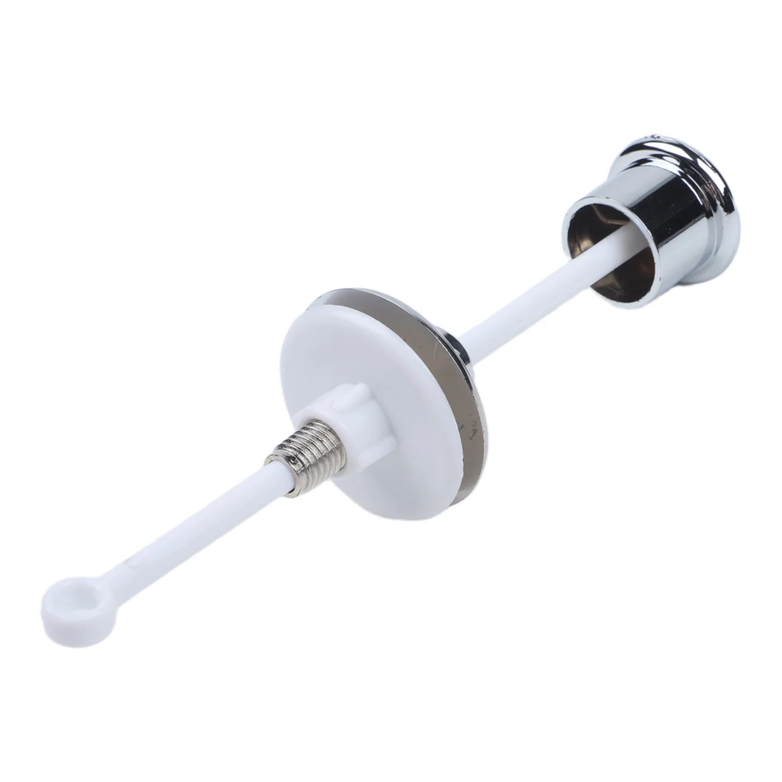Water Saving ABS Toilet Tank Lift Button Chrome Plated Flush Handle Replacement for Reliable and Smooth Flushing