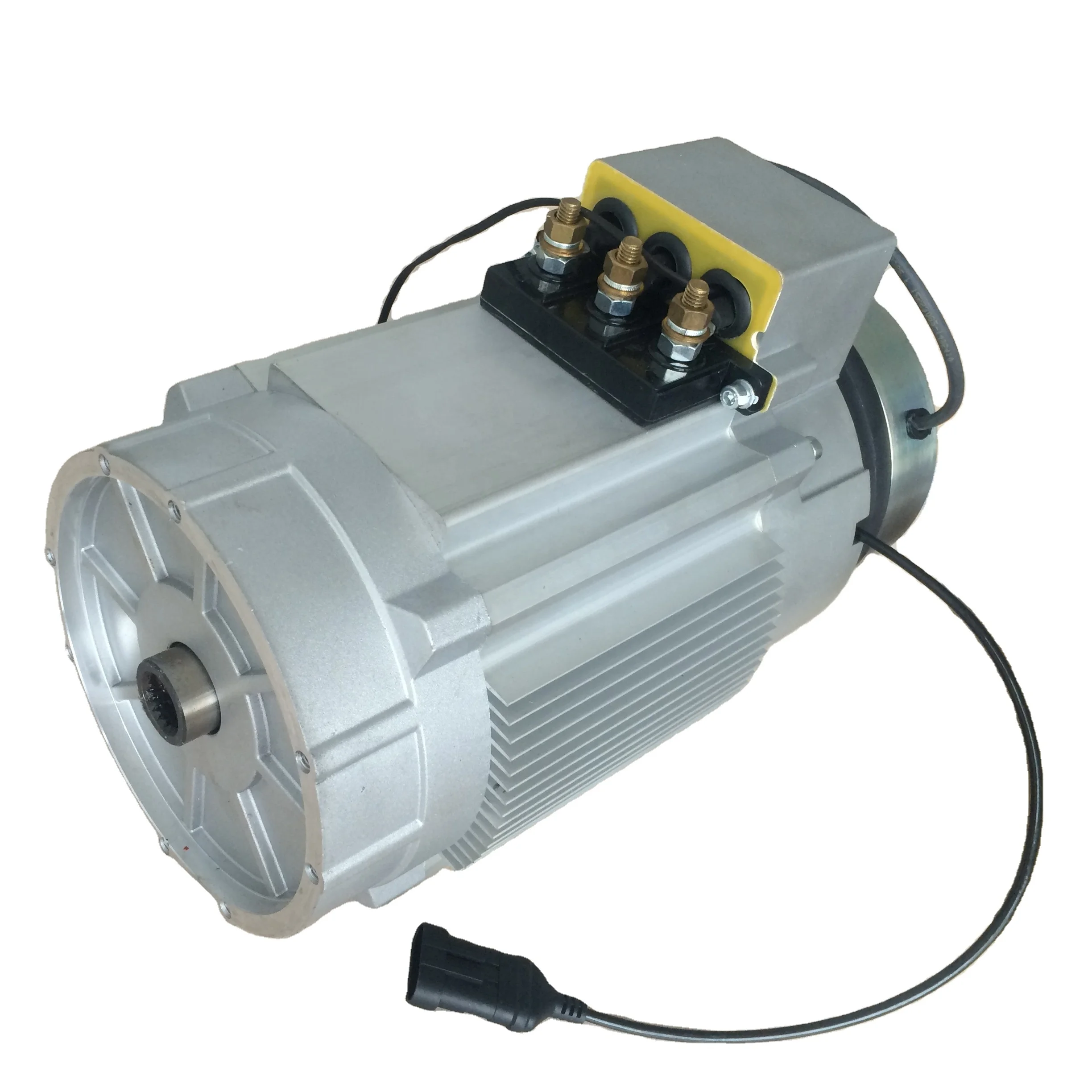 

AQHT5-4104B-X for Lvtong Golf Carts Ac Traction Motor 48 Volt 5 kw with Brake