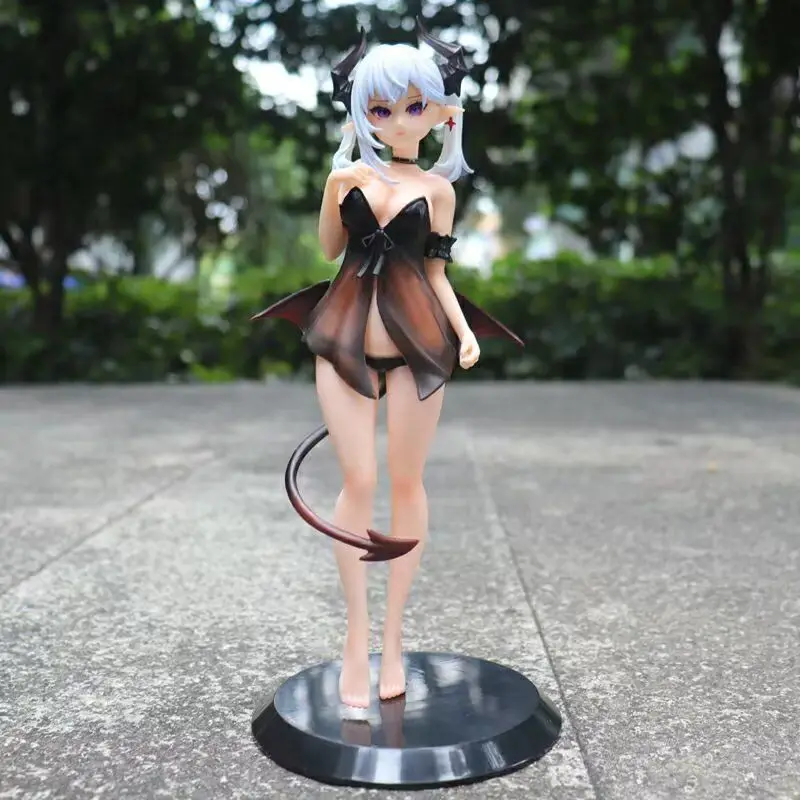 

25cm Hentai Animester Little Demon Lilith Sexy Girl Insight Yulis Anime Figure Action Figure Figurine Collection Model Toys Gift