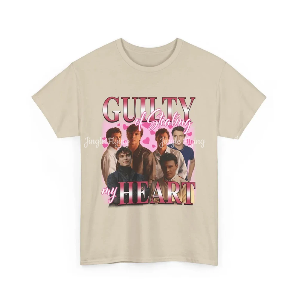 Nicholas Chavez And Cooper Koch Guilty Of Stealing My Heart Tee Oversize T-Shirt — zdjęcie 3