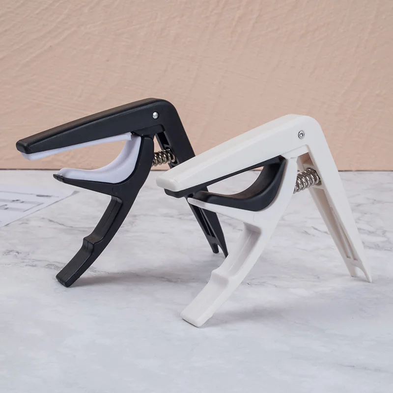 ABS+Metal Universal Guitar Capo Change Clamp Key for Acoustic Classic Electric Guitar Parts Accessories