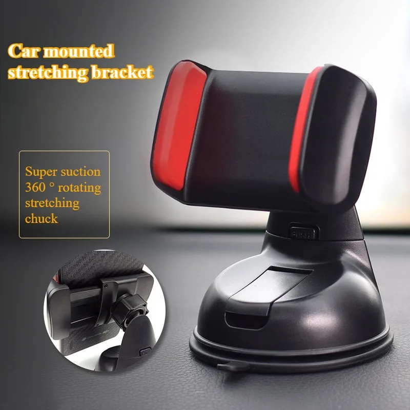 Car Phone Holder Mount Strong Suction Cup For Windshield and Dashboard For iPhone 15 14 13 Pro Max Samsung Xiaomi All Smartphone