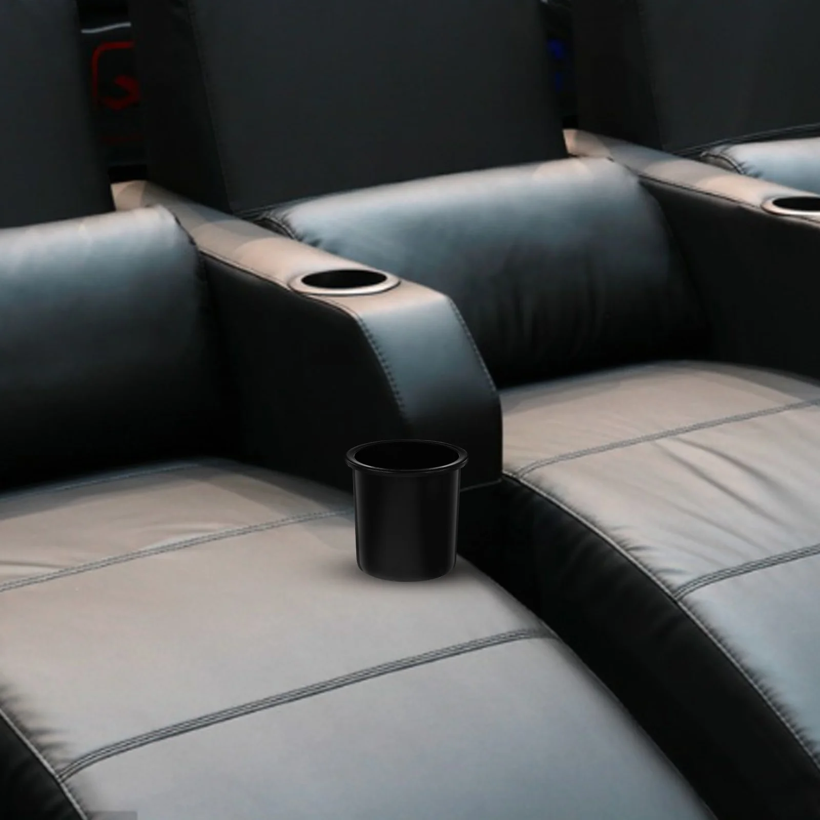 

2 pcs Stainless Steel Cup Holders Durable Plastic Coaster Car Bottle Glasses Camper Accessories Boat Drink Holder Easy Install