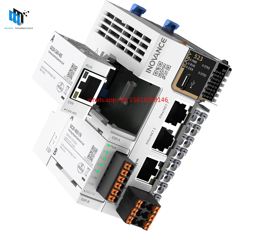

China Brand Original Inovance PLC Programming Controller Easy Series EASY523-0808TN PLC Module PLC Inovance