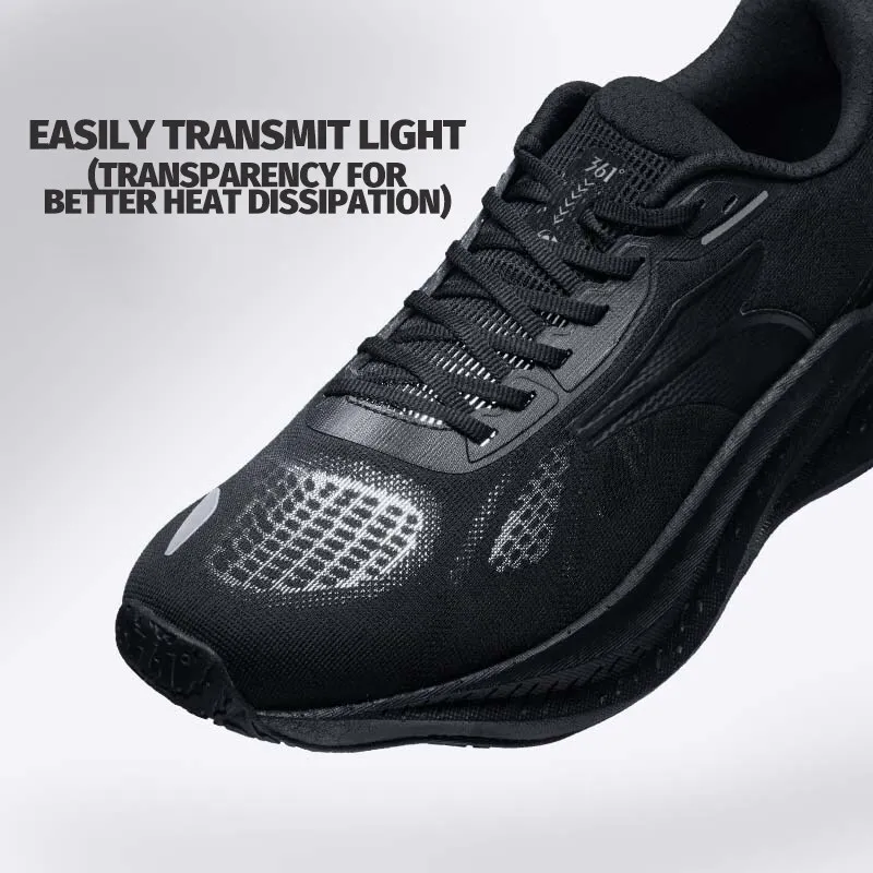 361 Degrees PopBlaze 4SE Men Running Shoe Versatile Thick Bottom Rebound Casual Shock-absorber Stable Male Sneaker 672512233 view 3