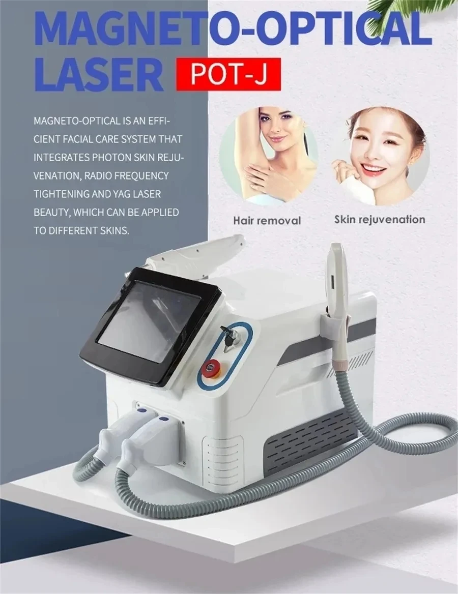 2023 Terbaru 2 In 1 Mesin Laser Penghilang Rambut Penghilang Tato Ipl Memilih Dioda Laser Mesin Penghilang Rambut Menghilangkan