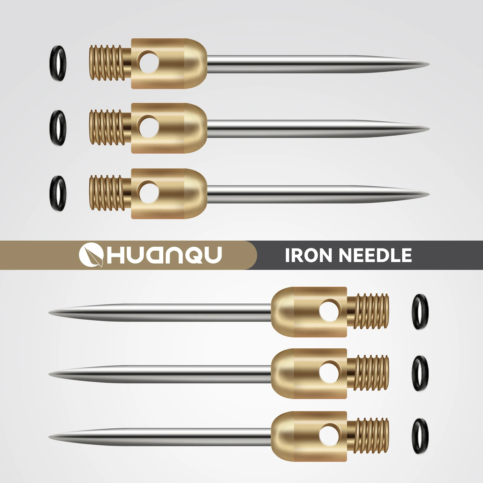 Huanqu 6-Pack Copper Dart Tips, Standard 2Ba, Total Length 38mm, Dart Replacement Needles, Professional Dart Accessories, Suitable for All Dart Players view 5