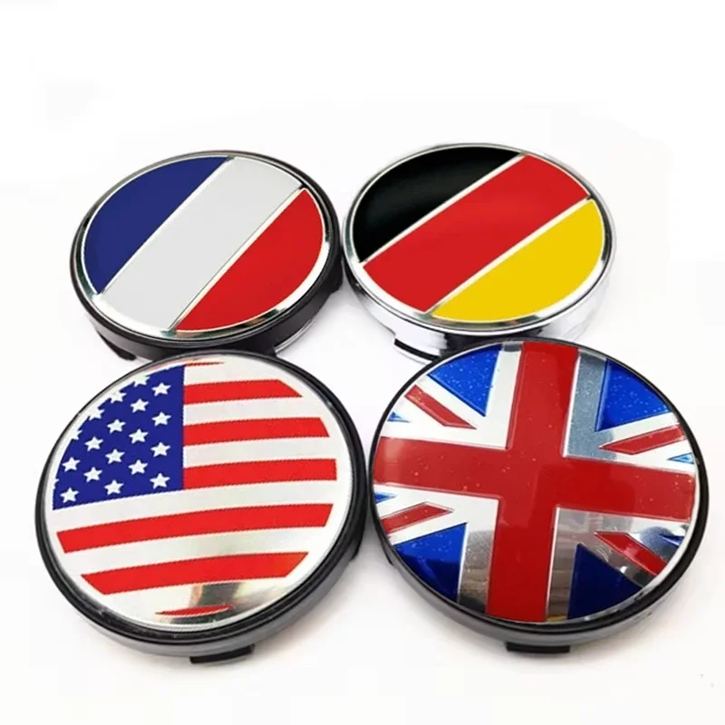 Car Accessories Australia - 4 szt. 56+60mm Ameryka Niemcy Francja