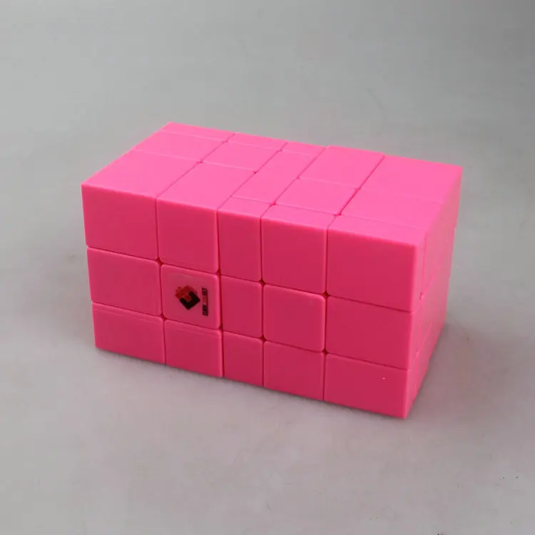 

Layer on Layer 2 Mirror Cube Pink Color No Sticker 2 Conjoined Mirror Cube