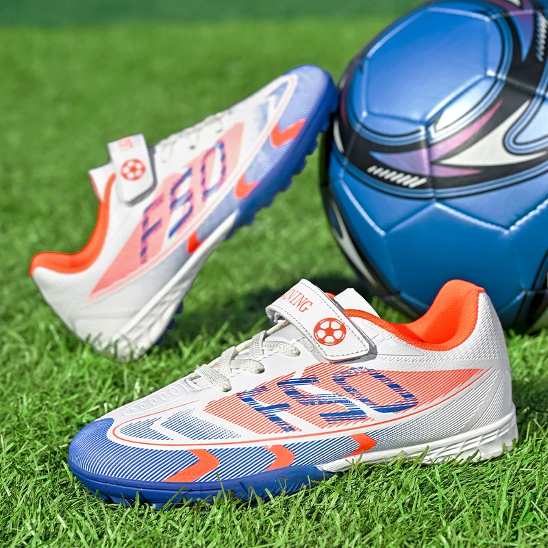 

Новые детские футбольные кроссовки для мальчиков, спортивная обувь, нескользящие кроссовки, футбольные бутсы, профессиональные, для матчей, для улицы, удобные, унисекс