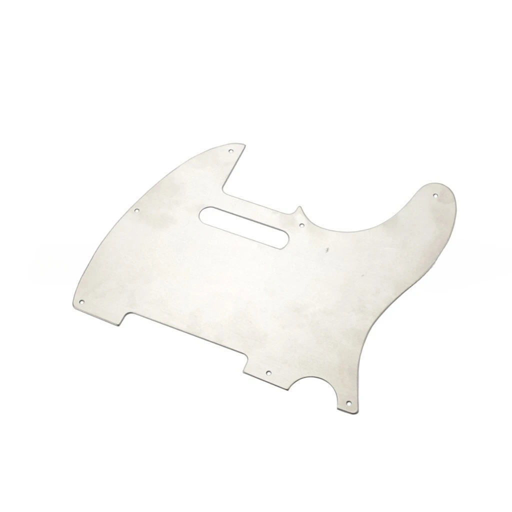 TL Style Raw Metal Guitar Pickguard Stainless Steel Scratch Plate Electric Guitar Replacement Inner Shield Plate Accessory