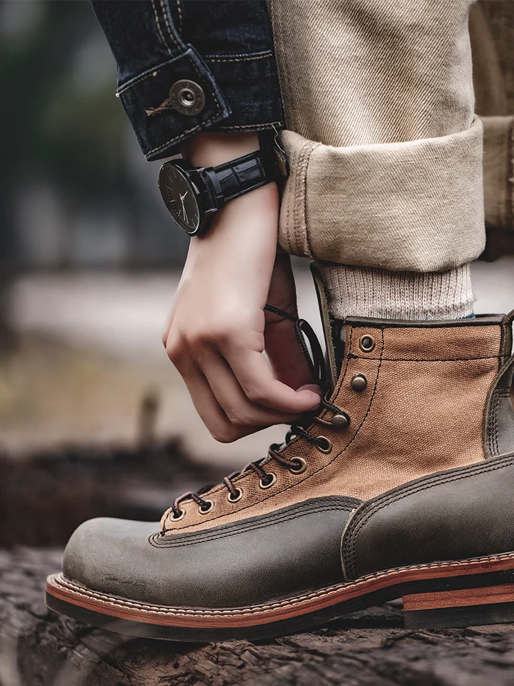 

Shoes for Men Motorcycle Boots Platform Shoes for Men Free Shipping