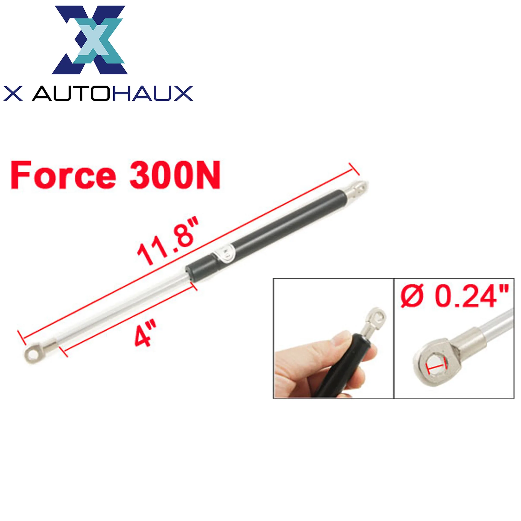 

X Autohaux Auto Gas Struts Bars Shock 30kg 33lb Force Lift Strut Damper Support Rod Gas Spring Absorber Car Accessories